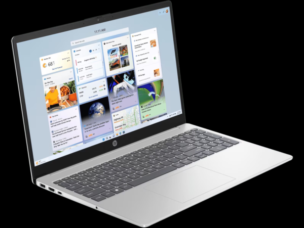 HP Laptop 39.6 cm (15.6) 15-fd0111TU, Silver - Image 2